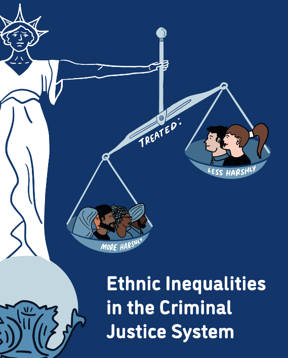 Ethnic Inequalities in the Criminal Justice System Data Comic